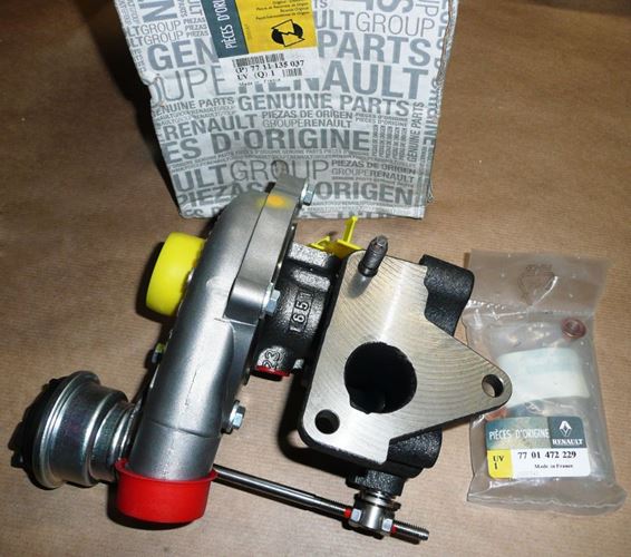 Turbosprężarka Renault 1.5 Dci 65KM