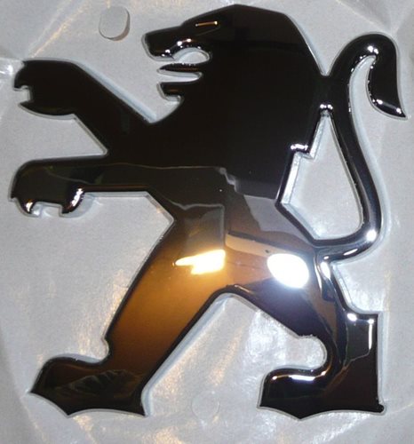 Logo Lew Peugeot 107 emblemat