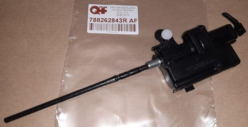 Mechanizm klapki wlewu paliwa Renault Clio IV