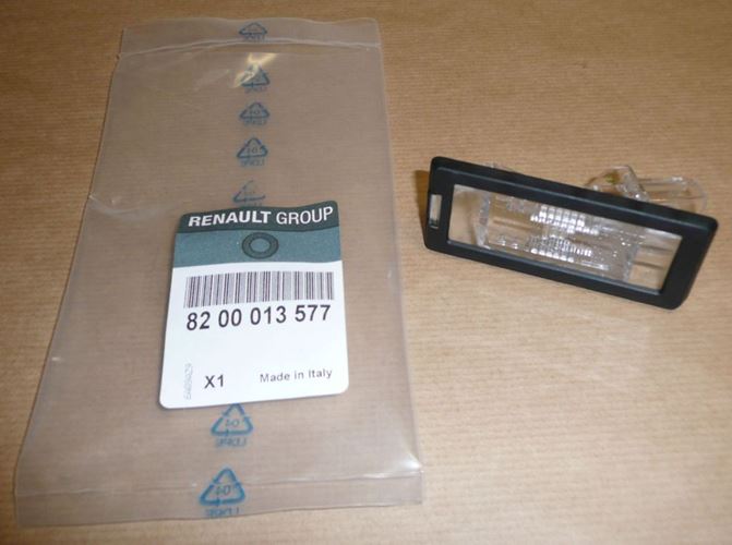 Lampa tablicy rejestracyjnej Renault Laguna II
