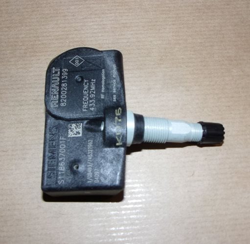 Czujnik ciśnienia koła Renault Megane II