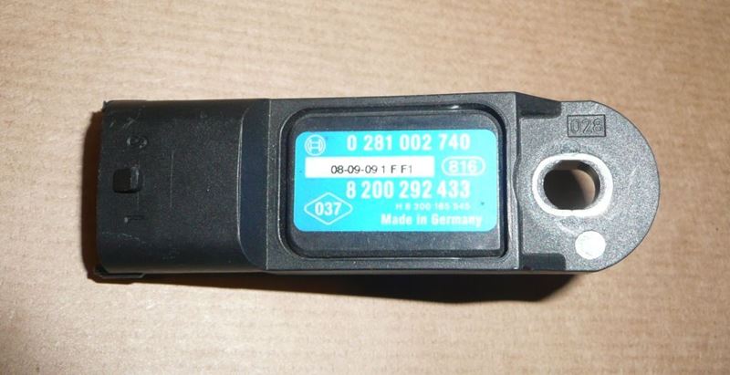 Czujnik ciśnienia doładowania MAP sensor 2.0 Dci
