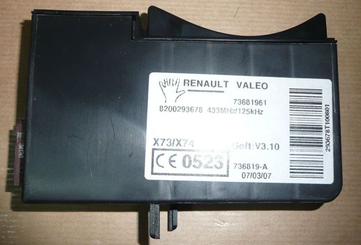 Czytnik kart magnetycznych Renault Vel Satis
