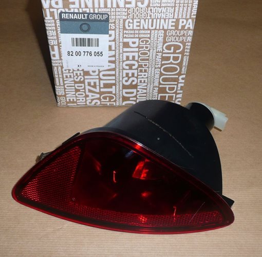 Lampa przeciwmgłowa Renault Clio III tył lewa