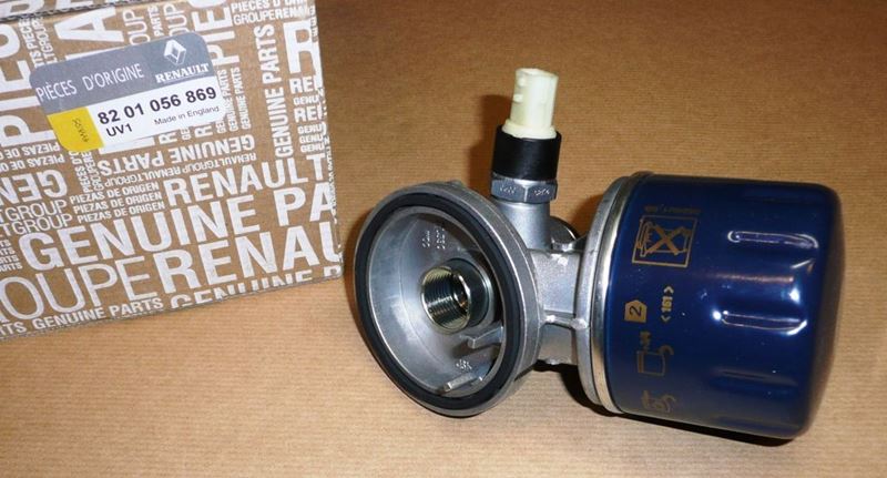 Wspornik filtra oleju Renault Clio III 1.5 Dci