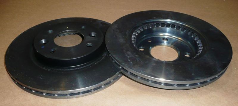 Tarcza hamulcowa komplet Renault Kangoo Dacia Logan przód