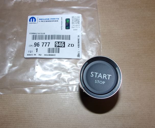 Przycisk start stop Peugeot 508