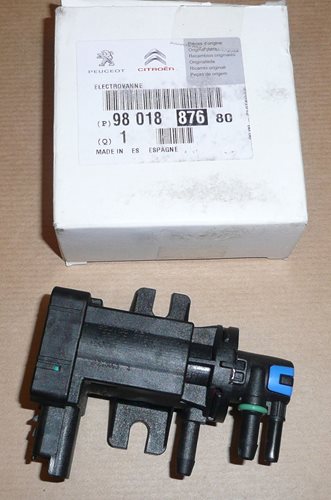 Elektrozawór turbo Citroen C3 Peugeot 207 1.6 2.0 Hdi