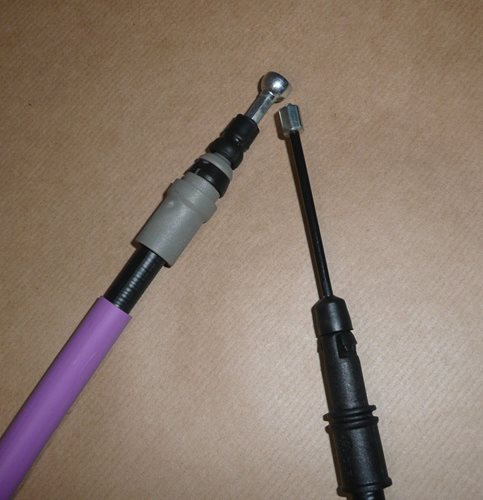Linka hamulca ręcznego Citroen C8