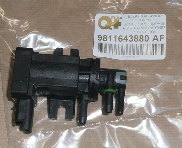 Elektrozawór turbo Citroen C3 Peugeot 207 1.6 2.0 Hdi