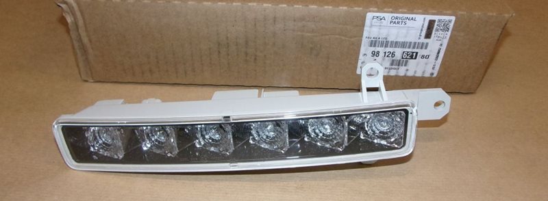 Lampa jazdy dziennej LED Citroen C Elysee Peugeot 301