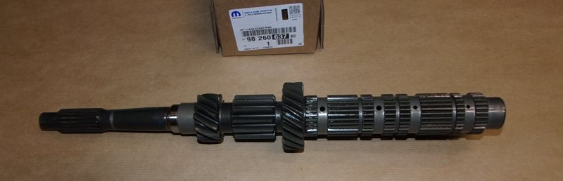 Wałek sprzęgłowy Peugeot Partner III