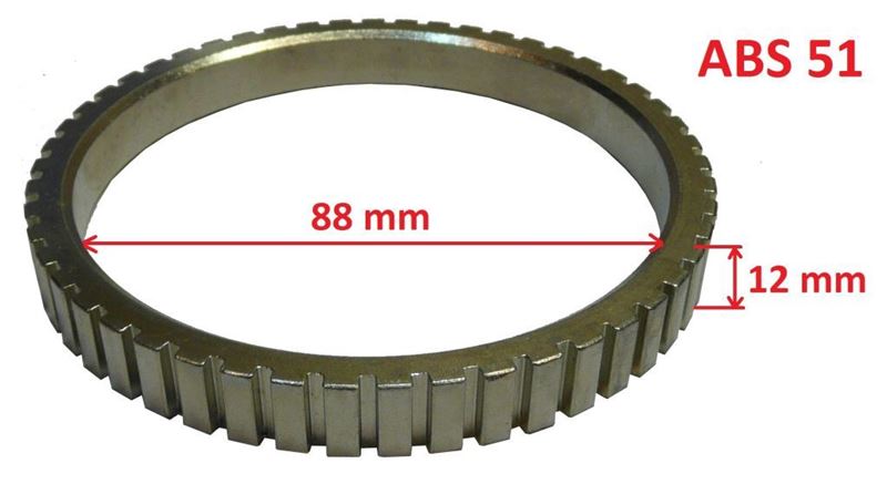 Pierścień ABS 51 Renault średnica zewnętrzna 101.9 mm