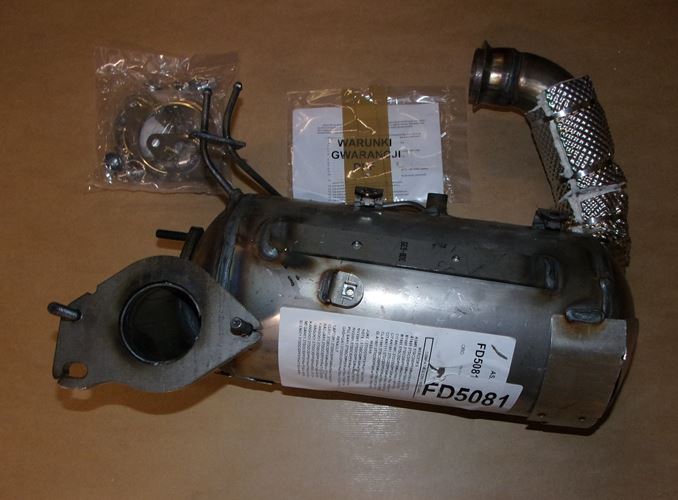 Filtr cząstek stałych FAP Renault Clio V 1.5 Dci