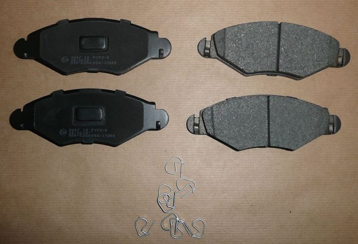 Klocki hamulcowe Peugeot 206 1.1i 1.4i 1.4 Hdi BSC