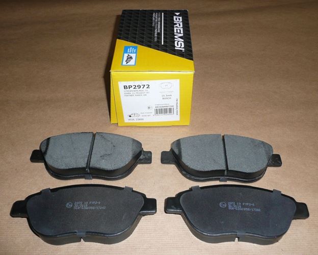 Klocki hamulcowe Citroen C4 Peugeot 307 1.4 1.6i BSC