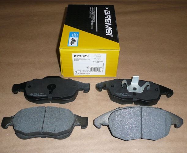 Klocki hamulcowe Citroen Berlingo III Peugeot Partner przód