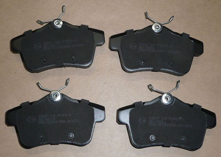 Klocki hamulcowe Citroen C4 II DS4 Peugeot 5008 tył