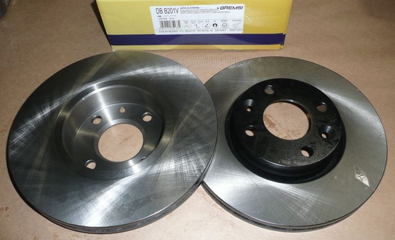 Tarcza hamulcowa Renault Clio III Renault Modus przód