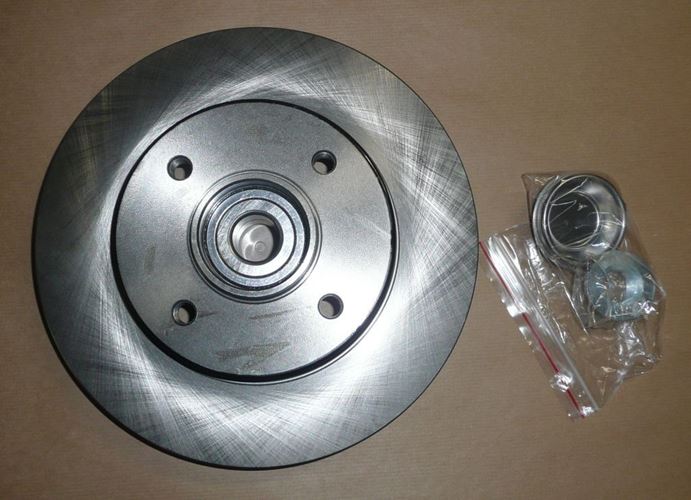 Tarcza hamulcowa Citroen C4 Peugeot 307 tył