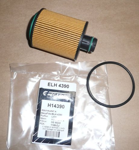 FILTR OLEJU CITROEN NEMO,P BIPPER 1.3HDI