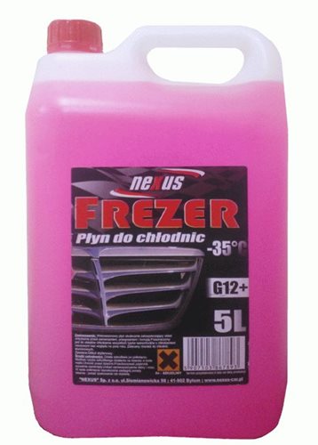 PLYN DO CHLODNIC FREZER G12 5L CZERWONY