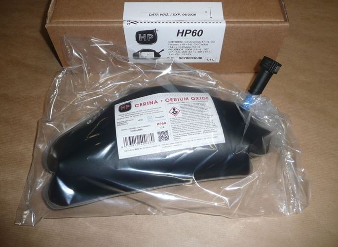 Dodatek do filtra FAP Eolys Peugeot 207 1.1L
