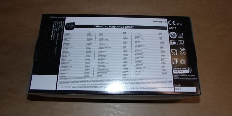 Rękawice nitrylowe dla mechaników rozmiar M