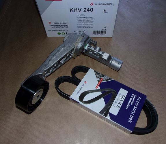 Komplet paska klinowego Citroen C3 C4 Peugeot 207 1.4 1.6 Vti