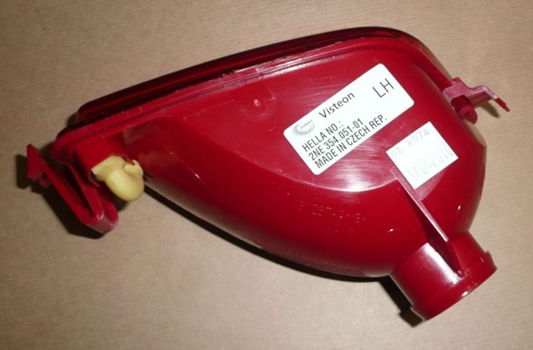 Lampa cofania Citroen C4 5 drzwi lewe