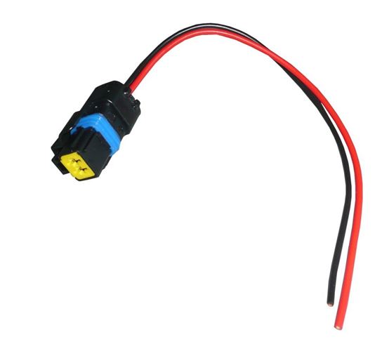 Wtyczka z wiązką świateł przeciwmgłowych i tablicy rejestracyjnej