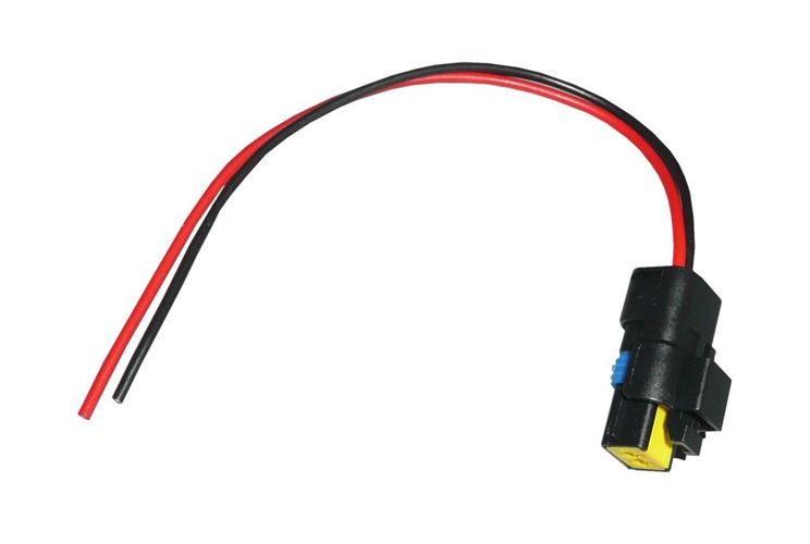 Wtyczka z wiązką świateł przeciwmgłowych i tablicy rejestracyjnej