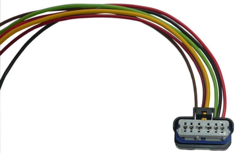 Wtyczka z wiązką podnośnika szyb