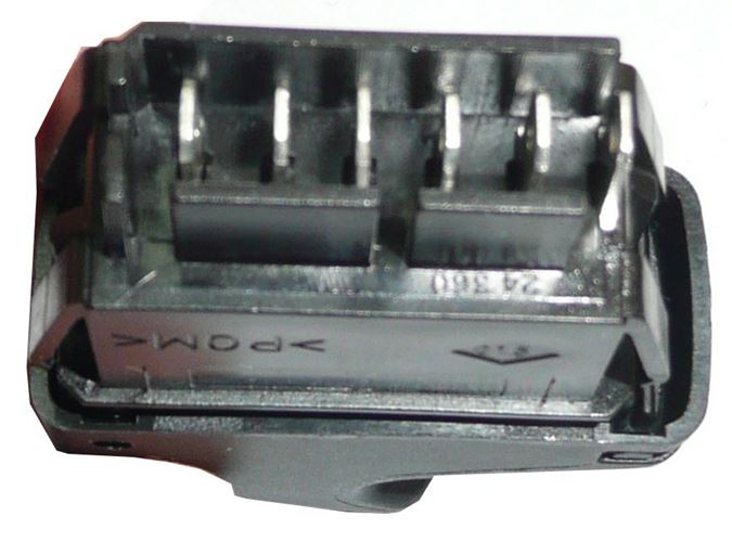 Przycisk podnoszenia i opuszczania szyb Renault Megane 6 pin