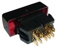 Włącznik świateł awaryjnych Renault 19 II 9 pin
