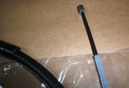 Linka hamulca ręcznego Renault Kangoo II tył