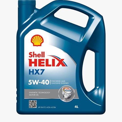 OLEJ SHELL 5W-40 HELIX HX7 4L