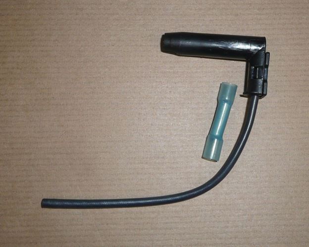 Wtyczka z wiązką świecy żarowej