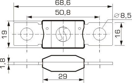 BEZP.PLYTKOWY MEGAVAL  200A  NIEBIESKI