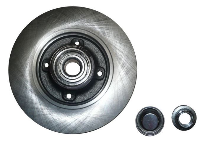 Tarcza hamulcowa Citroen C3 Citroen C4 DS3 Peugeot 207 Peugeot 307 tył