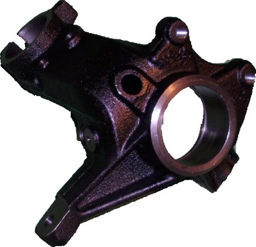 Zwrotnica Peugeot 206 prawa przód ABS łożysko 72 mm