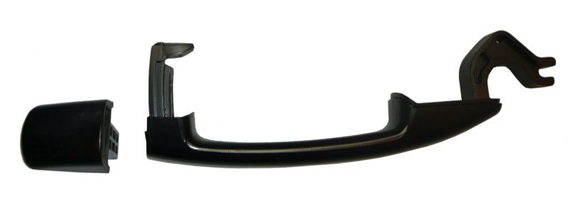 Klamka zewnętrzna Citroen C4 Peugeot 207 208 przód prawa 06-